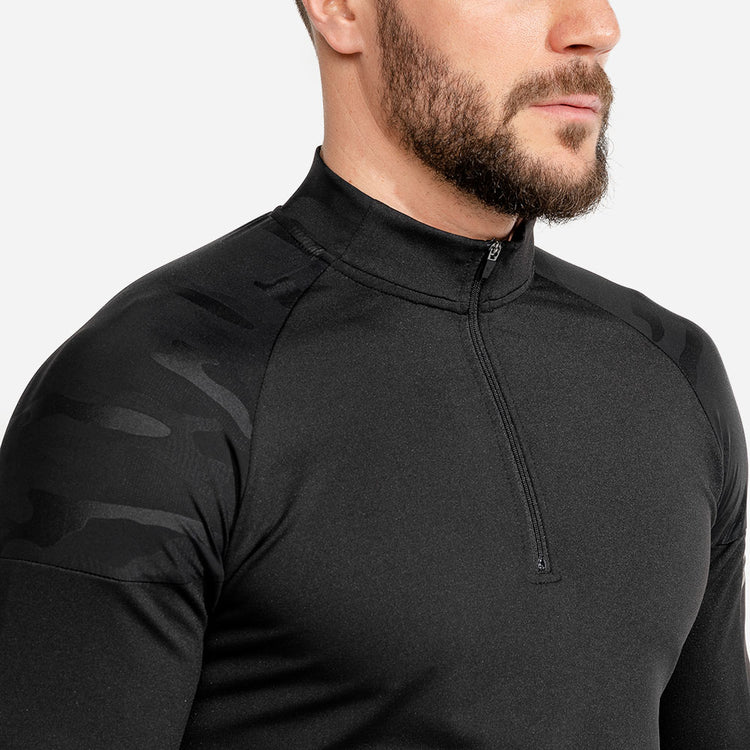 EVOLVE RUNNING TOP - BLACK